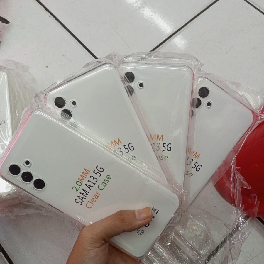 SAMSUNG A23 A13 4G A13 5G A03 A03 CORE M32 A51 A22 4G A22 5G CASE SOFTCASE HD BENING 2.00mm SOFT CLEAR PROTECT CAMERA CASING COVER TRANSPARAN