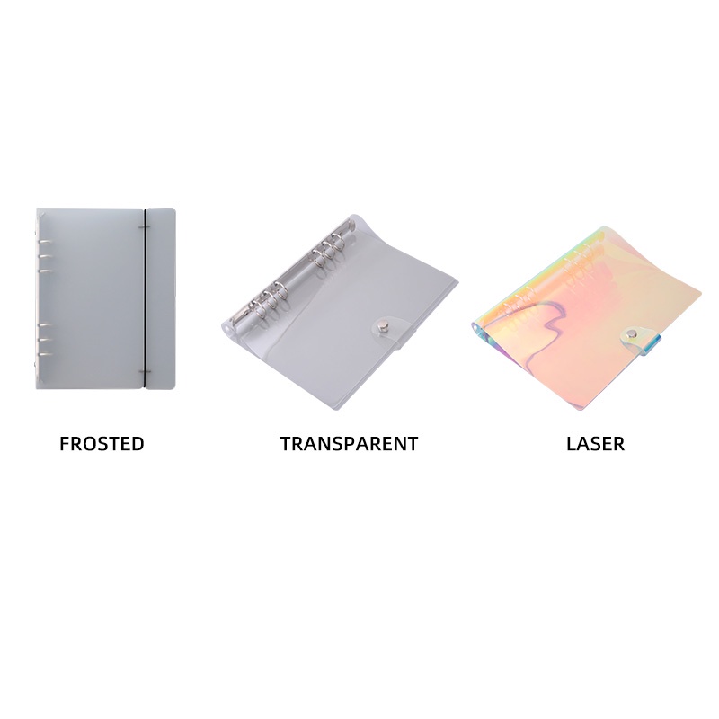 Japanese Creative Transparent Frosted A6 Loose-leaf Folder A5 Storage Book