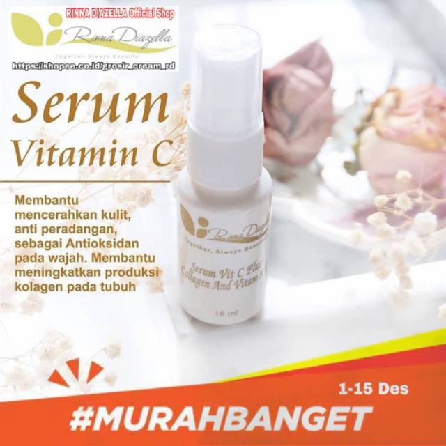 SERUM VIT C &amp; COLLAGEN - Rinna Diazella