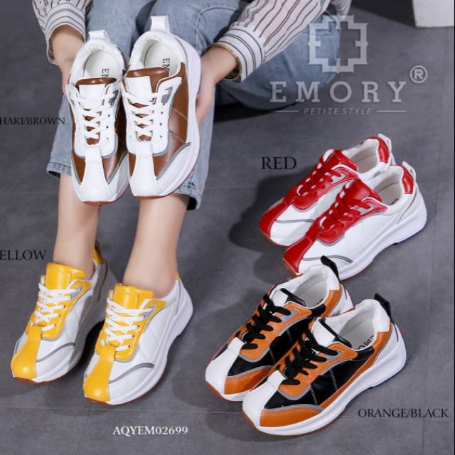 Sepatu Emory Vikary AQYEMO2699 original brand / sepatu sport wanita import batam / running shoes