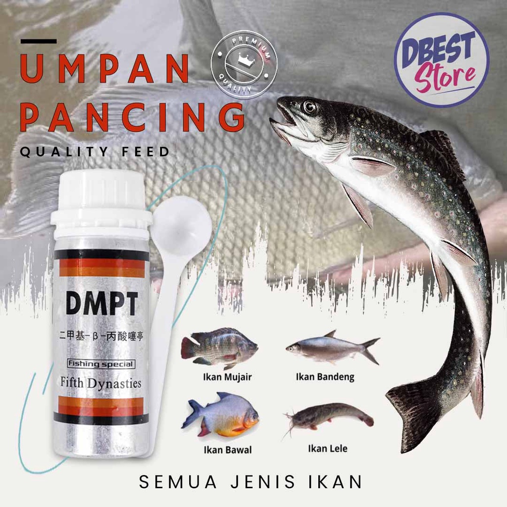 DMPT STIMULANT PENARIK IKAN ORIGINAL SIAP PAKAI - ESSEN PANCING BUBUK