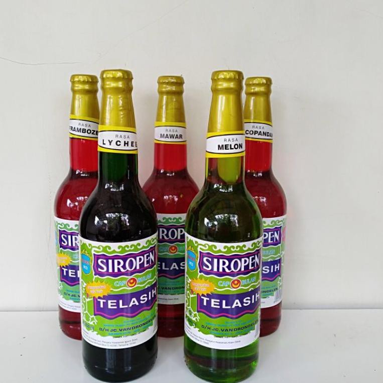 

{New Mall BBC 12Ju3B]} Sirup Siropen Telasih cap Bulan 630 ml ●