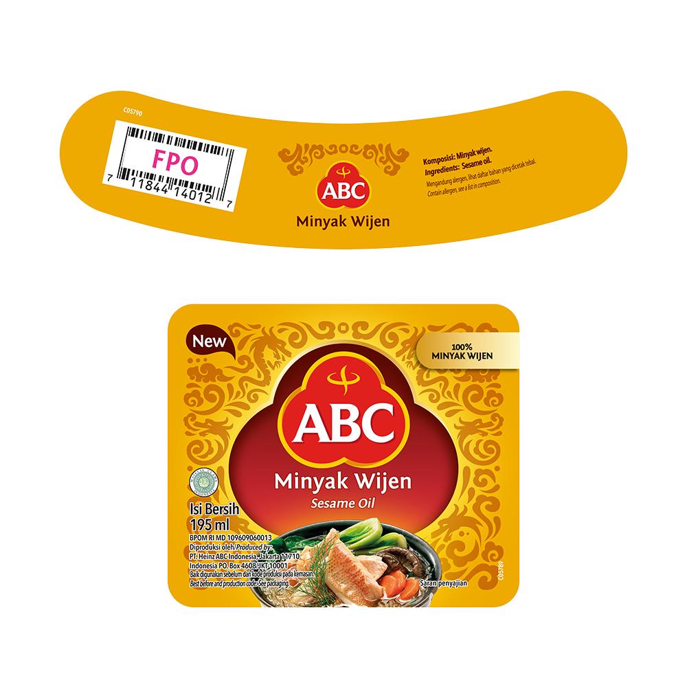 ABC Minyak Wijen 195 ml - Multi Pack 24 pcs