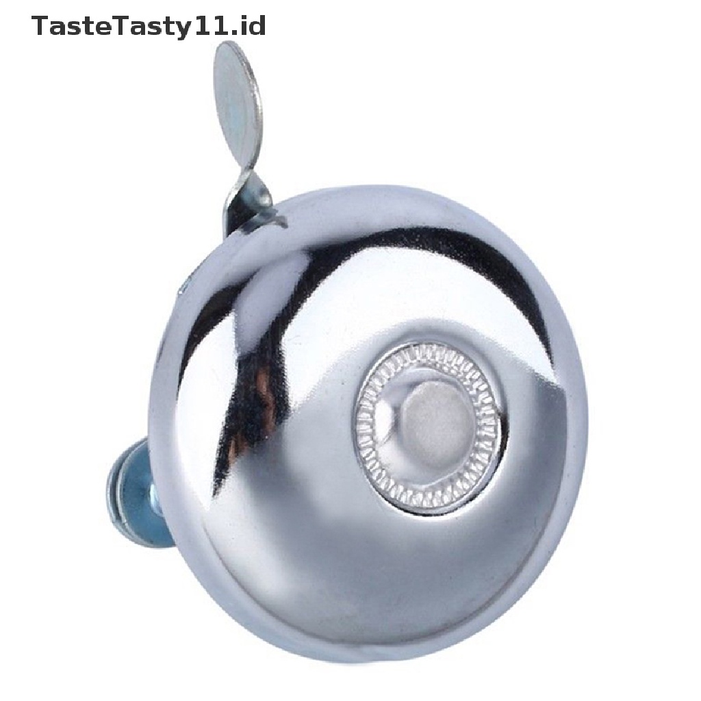 Tastetasty Bel Sepeda Klasik Retro Bahan Metal Warna Silver