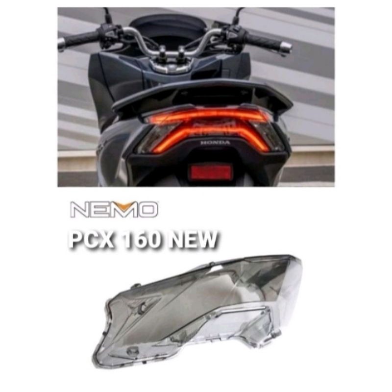 Mika lampu stop belakang PCX 2018/2020/PCX160 NEW nemo smoke