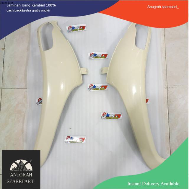 Cover sayap kap body depan scoopy 2013-2016 k16 warna cream