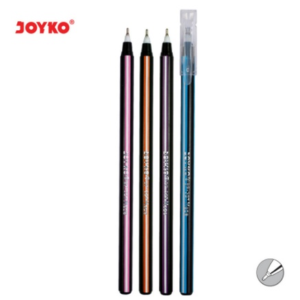 AZAHRA BALL PEN  PULPEN PENA JOYKO BP-327 Maze 0.7 mm BOLPEN MURAH HITAM BLACK BP 7 GROSIR TIDAK MUDAH KERING ATK KANTOR ASLI BOLPOINT