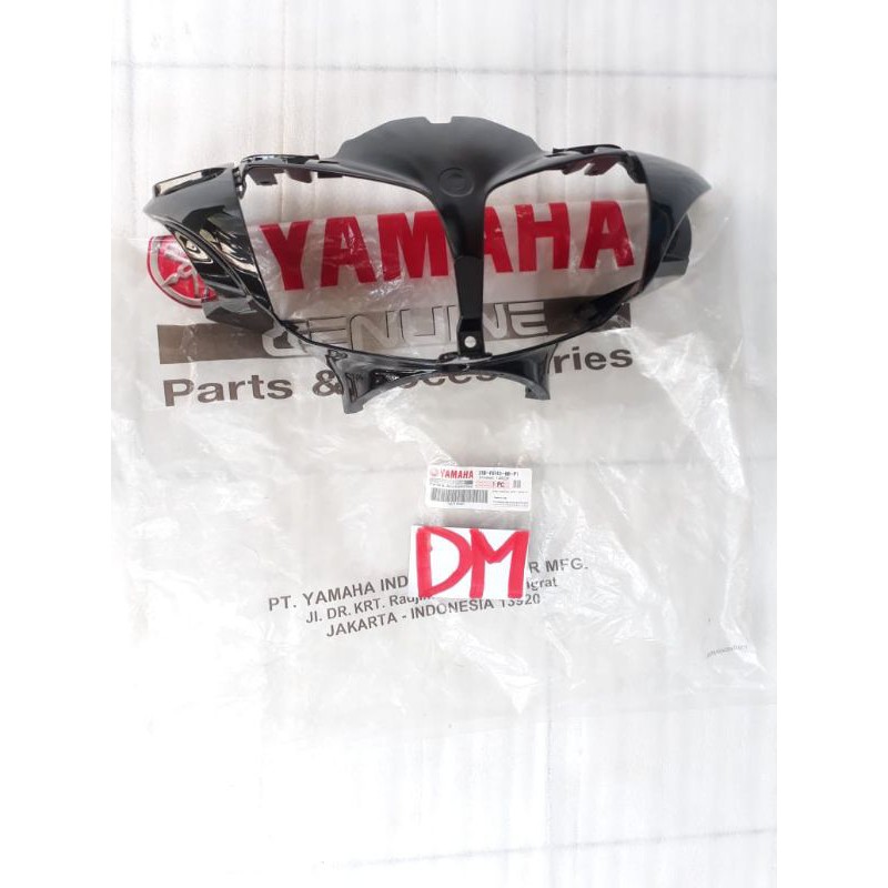 cover batok kepala lampu depan warna hitam Jupiter Z new robot 31B-F6143-00-P1 asli original Yamaha