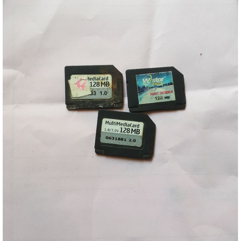 memory card MMC 128mb jadul hp retro