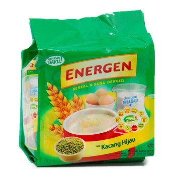 

Energen Sereal Kacang Hijau Pack 300gr(isi 10bungkus)