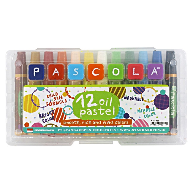 

Standard Pascola Oil Pastel 12 Colour.