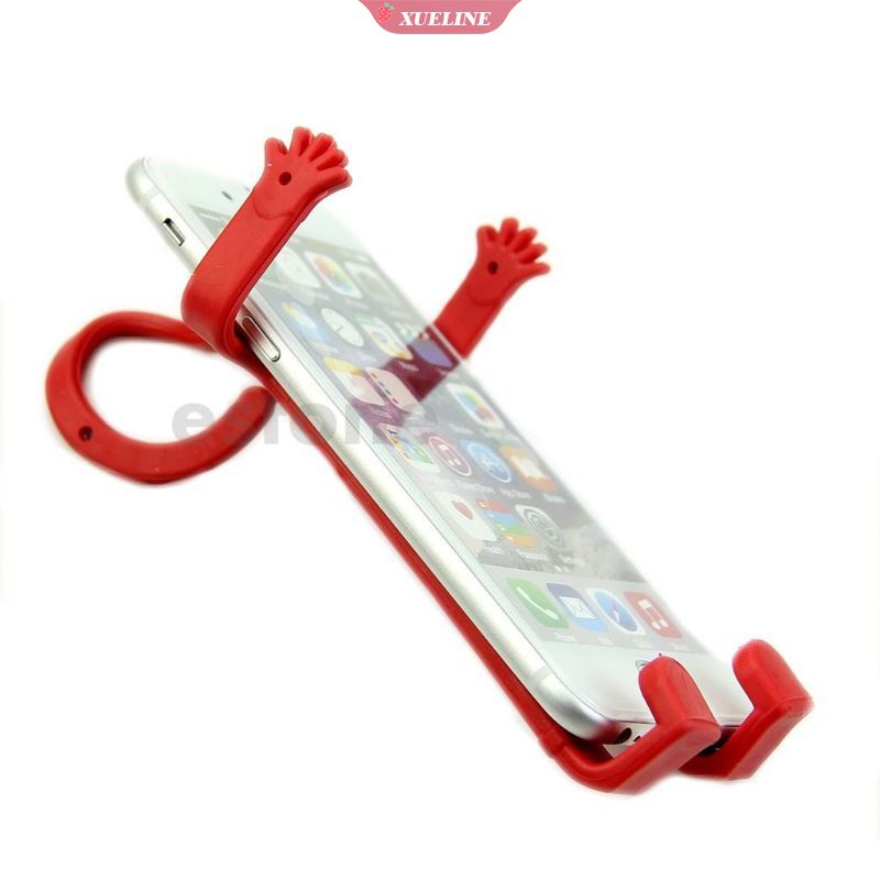 Stand Holder Handphone Universal Bahan Silikon Flexible Untuk Mobil