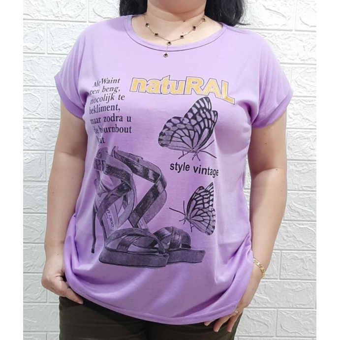 KAOS WANITA UKURAN BESAR