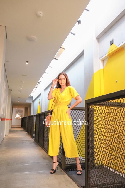 JUMPSUIT CECILIA JUMPSUIT WANITA JUMPSUIT SILANG