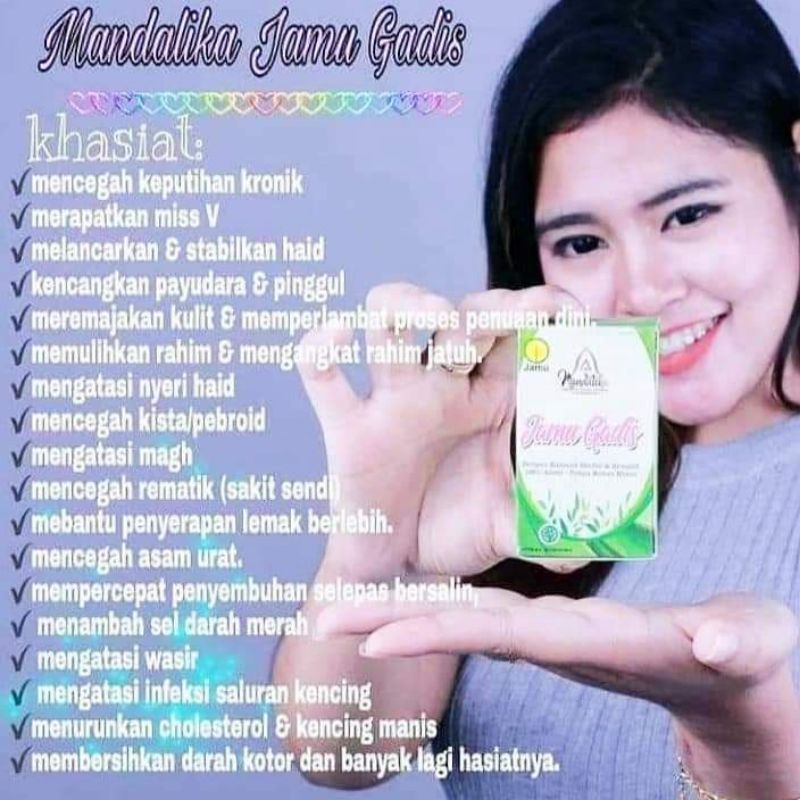 

Jamu gadis mandalika