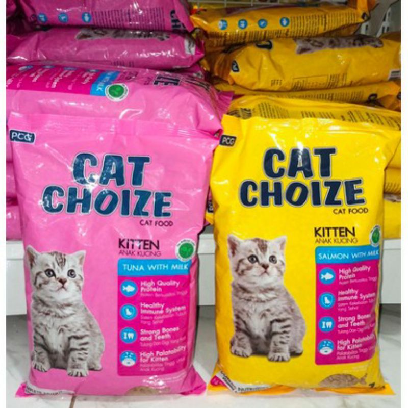 Cat Choize kitten 1 Kg , Cat Choize Makanan Kucing , makanan Kucing Murah