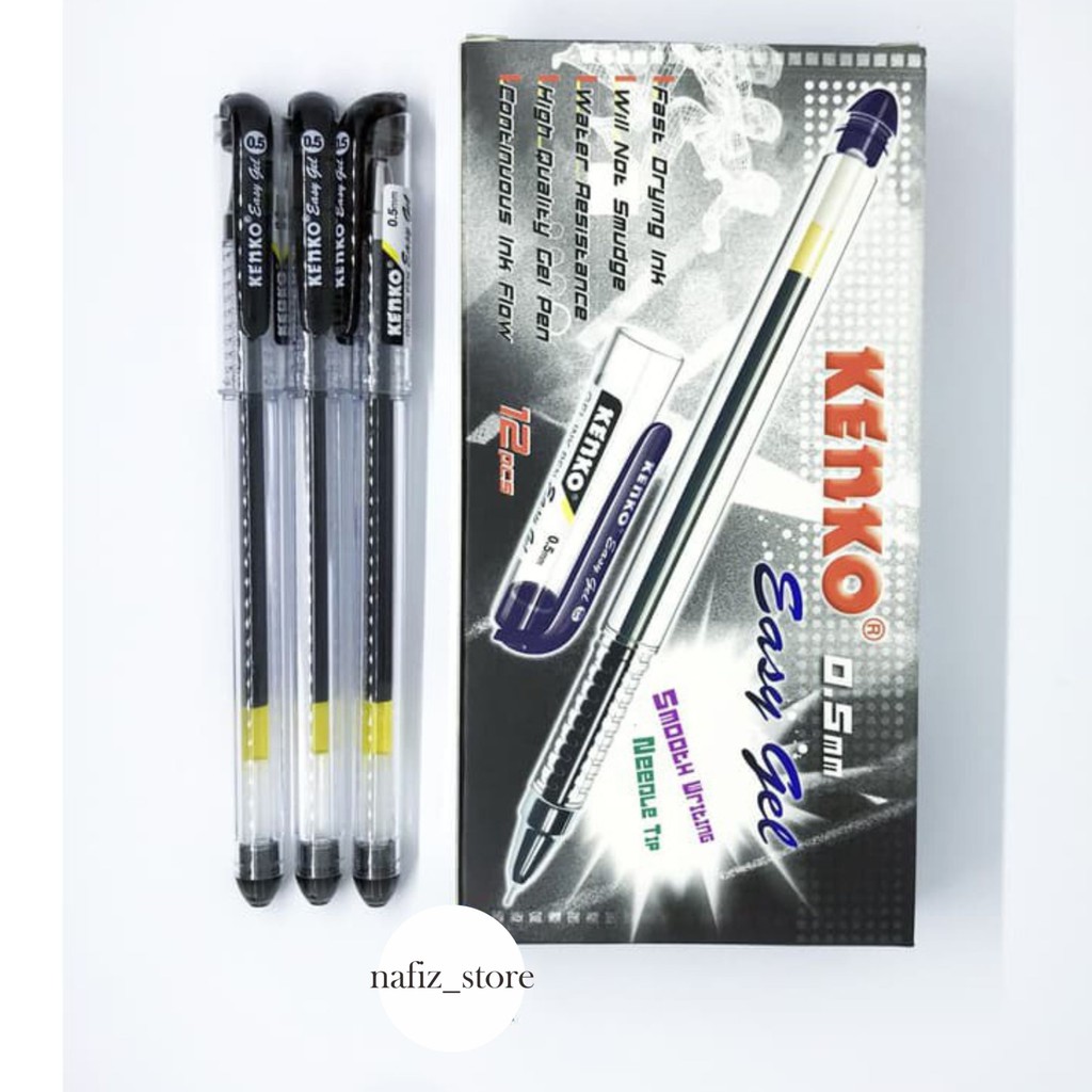 

Pulpen Easy Gel Kenko - ( 12Pcs )