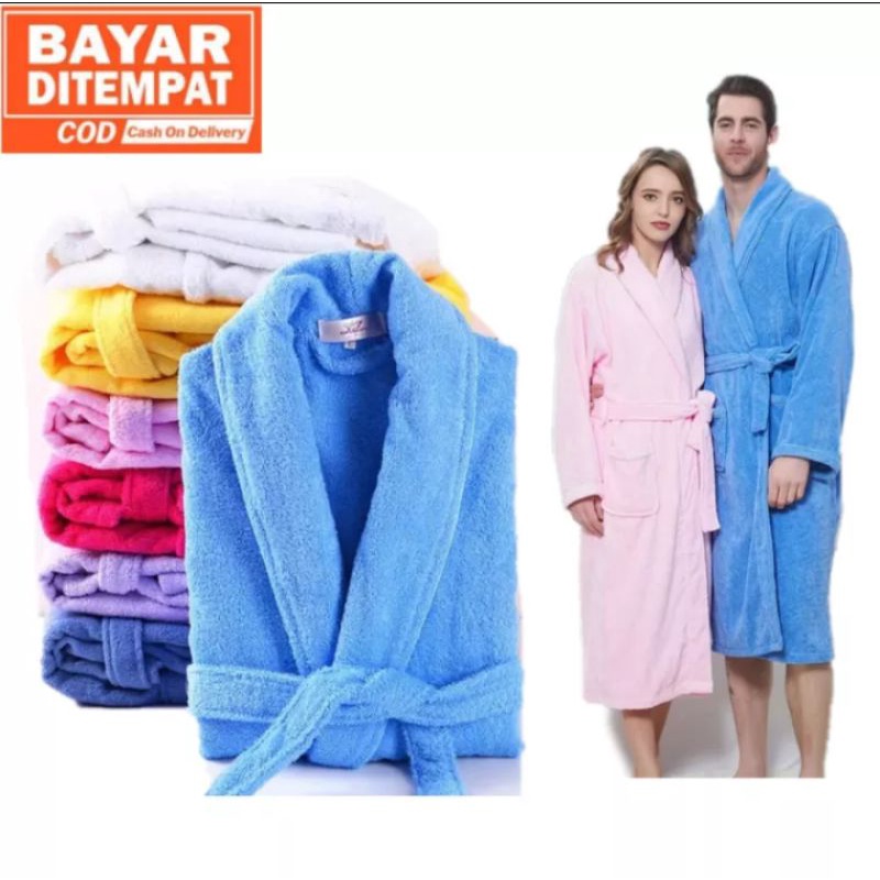 Handuk Mandi Kimono Dewasa / Baju Handuk Kimono Jumbo / Handuk Kimono Jumbo Bahan Tebal Lembut