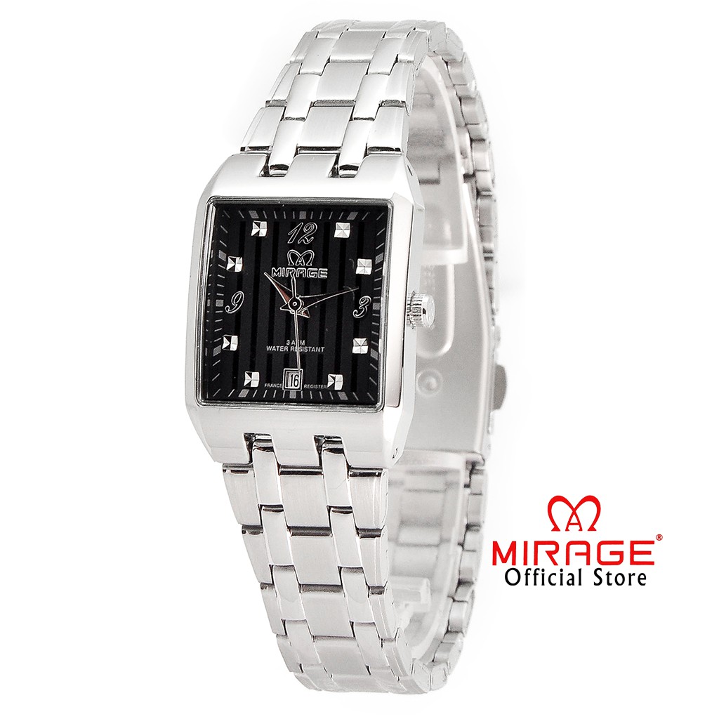 Mirage Watch Jam Tangan Wanita 7716L Silver pP | Shopee