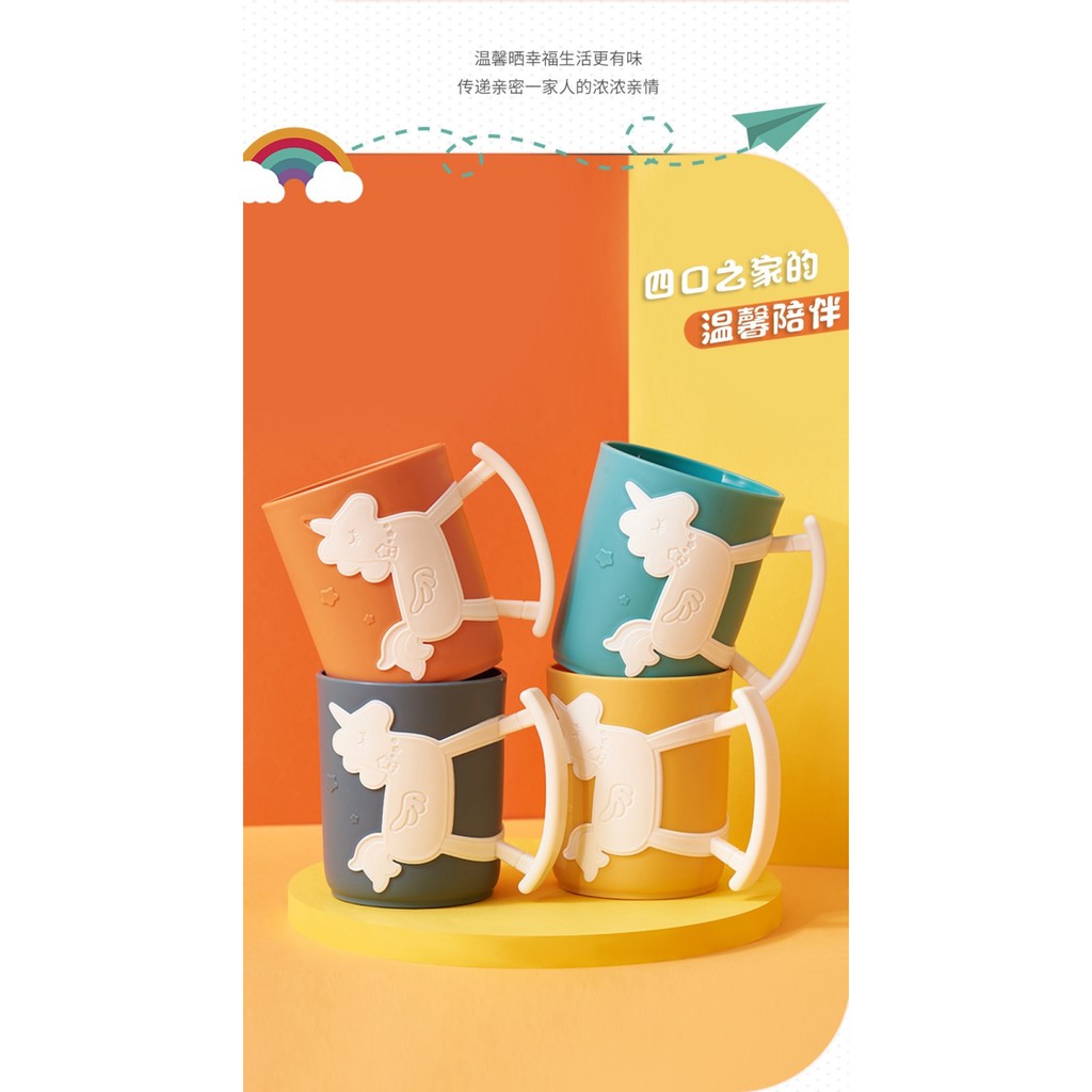 Gelas Minum Anak, Dewasa Karakter Kuda Unik, Elegan, Souvenir, Impor, Murah, Kualitas Mewah