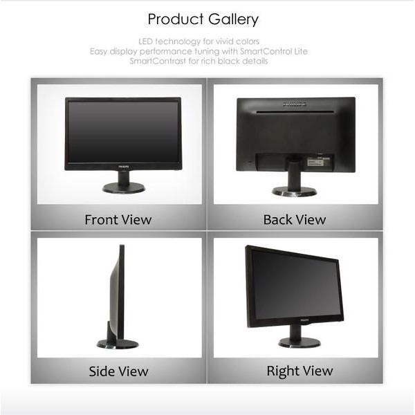 LARIS MONITOR LED PHILIPS 163V5L