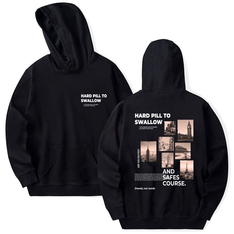 Public - Hard Pill Hoodie - Hoodie Kekinian Unisex