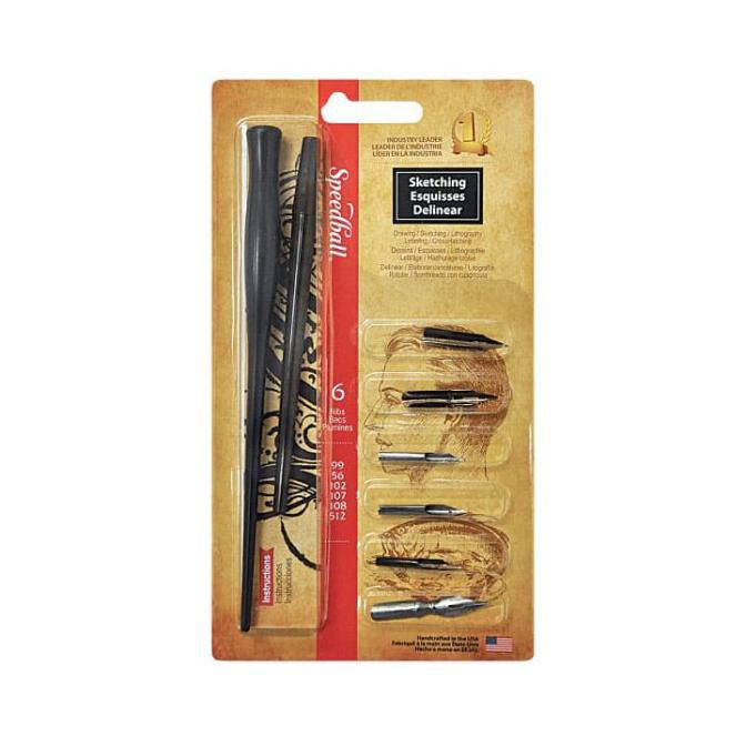 

Ready Stok! Speedball Sketching Pen Set Terpercaya
