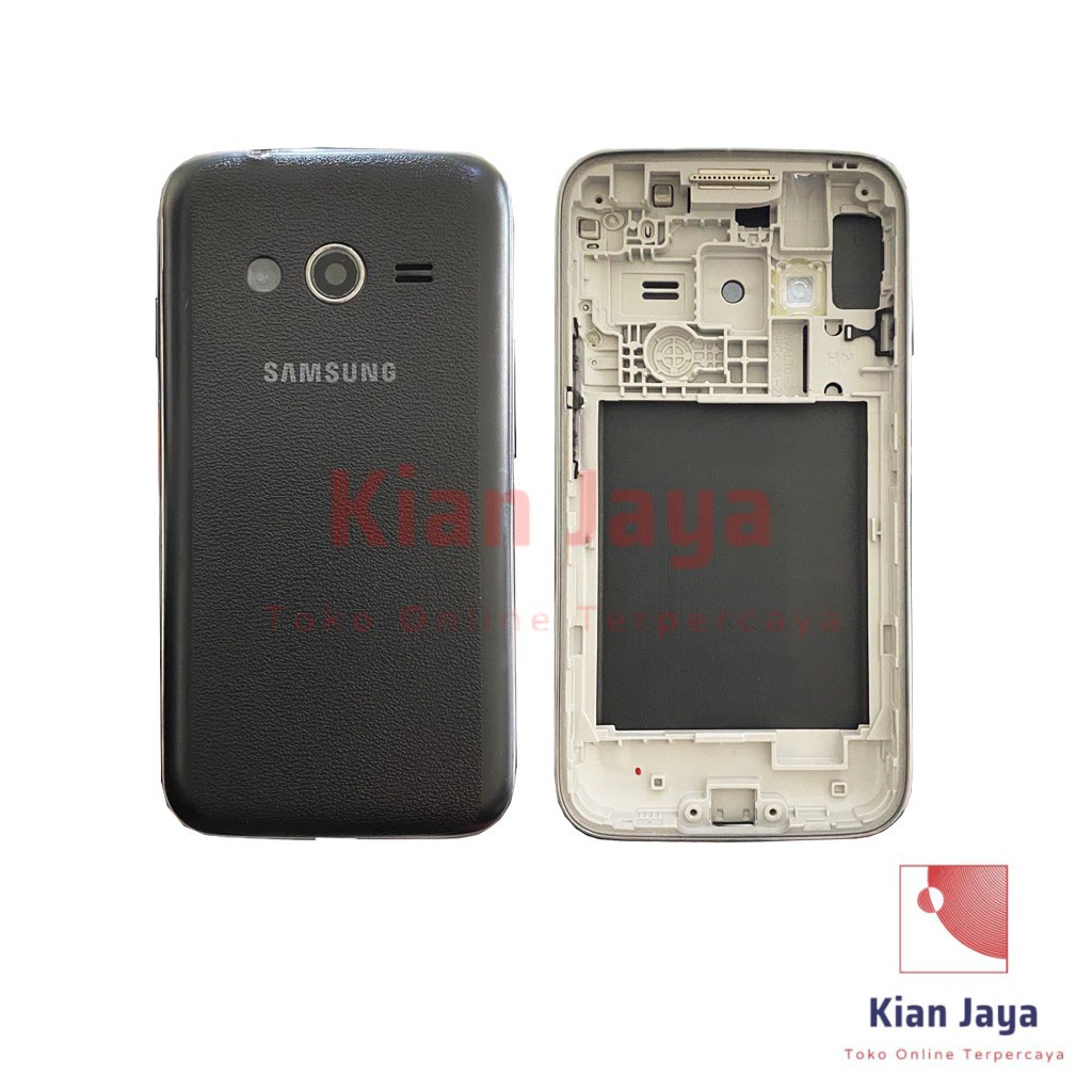 Cassing Casing Housing Fullset Hp Samsung Galaxy V Dual Sim G313 G313HZ Original