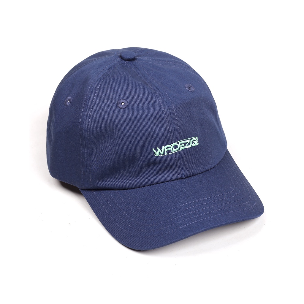 (BISA COD) Topi WADEZIG BOUNCE NAVY / Topi Pria Baseball Distro Original Cowok Keren Terbaru 100% Or