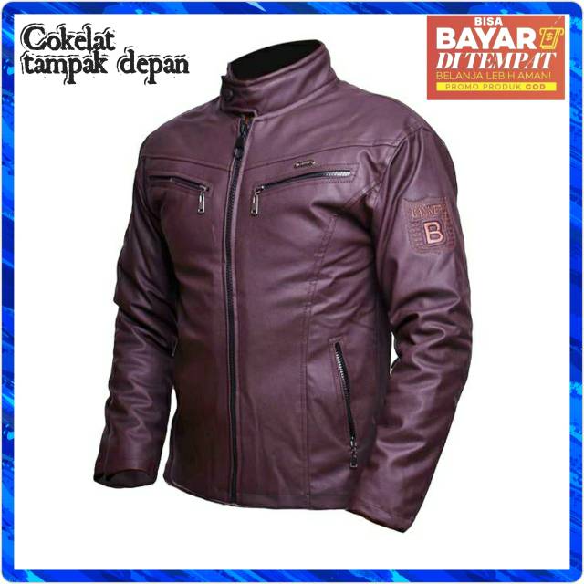 JACKET KULIT PRIA | JAKET BIKERS | JAKET KULIT PRIA DISTRO BANKERS