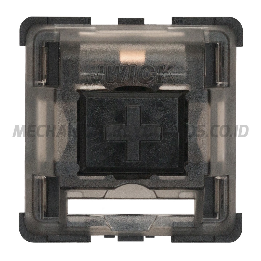 JWK / JWICK Ultimate Black Smokey Switch (Linear 58.5g - PCB Mount)