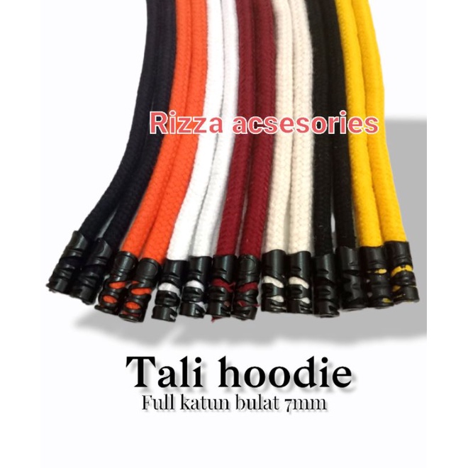 Tali hoodie panjang 120cm warna warni