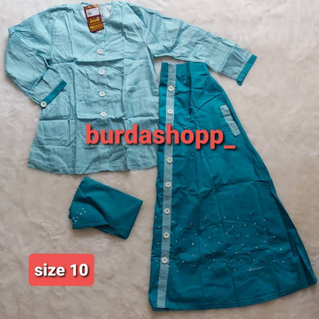 BAJU MUSLIM ANAK DANNIS PEREMPUAN SIZE 10