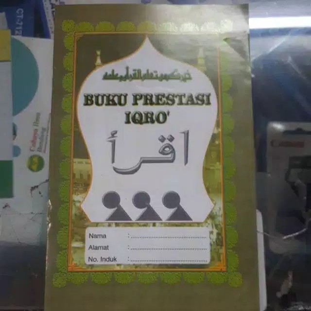 Buku prestasi iqro team iqro