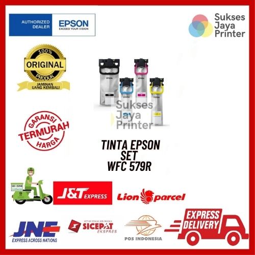 TINTA EPSON WFC 579R BLACK LARGE ORIGINAL