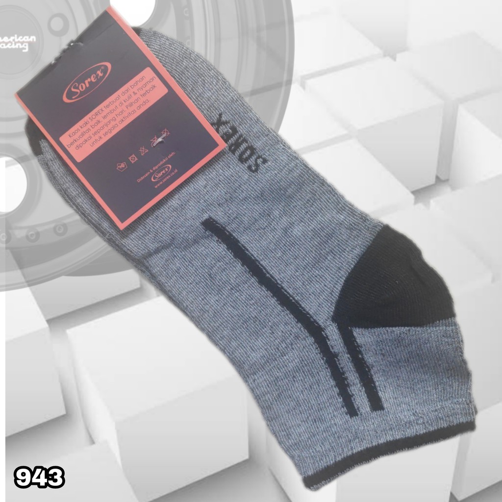 J943 | KAOS KAKI PRIA SOREX | KAOS KAKI PRIA