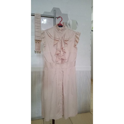 PRELOVED gaun pesta/ evening gown/ teapai gown/ sangjit gown