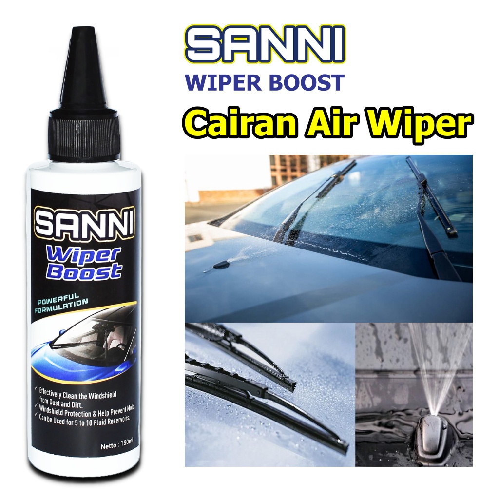 Cairan Wiper Mobil Wiper Fluid Pembersih Kaca Mobil Tangki Air SANNI