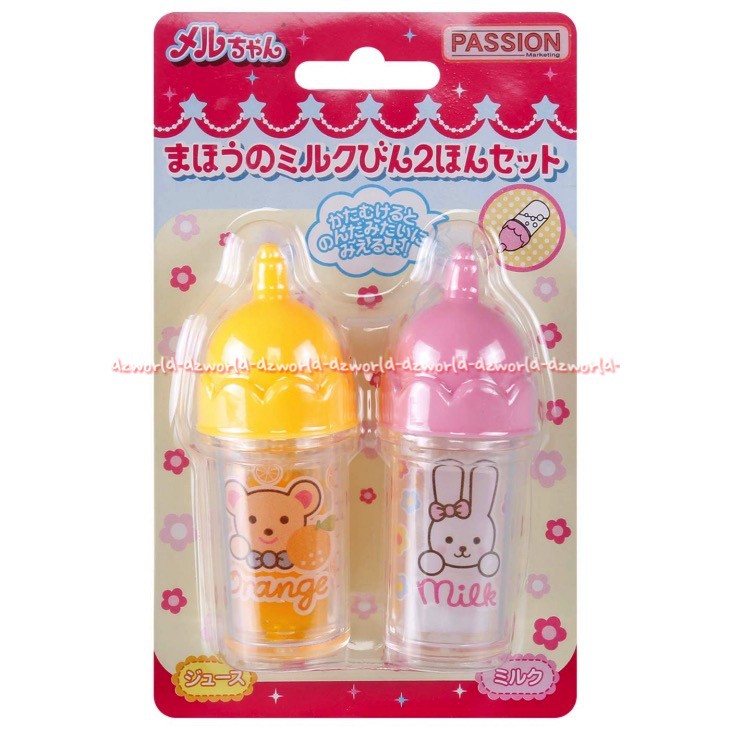 Mell Chan Milk Bottle Orange Juice Botol Susu Boneka Mellchan