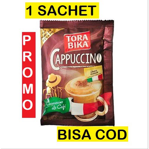 

PROMO!!! Kopi Torabika Cappuccino 1 Sachet Extra Choco Granule - BISA COD