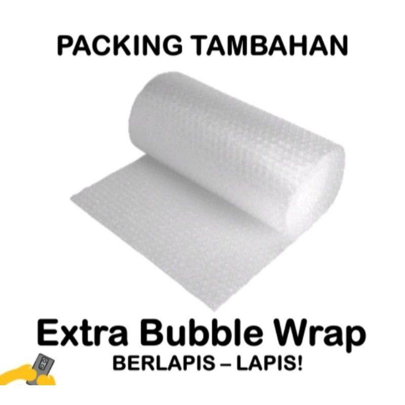 

EXTRA BUBBLE WRAP BERLAPIS LAPIS - AGAR PAKET LEBIH AMAN