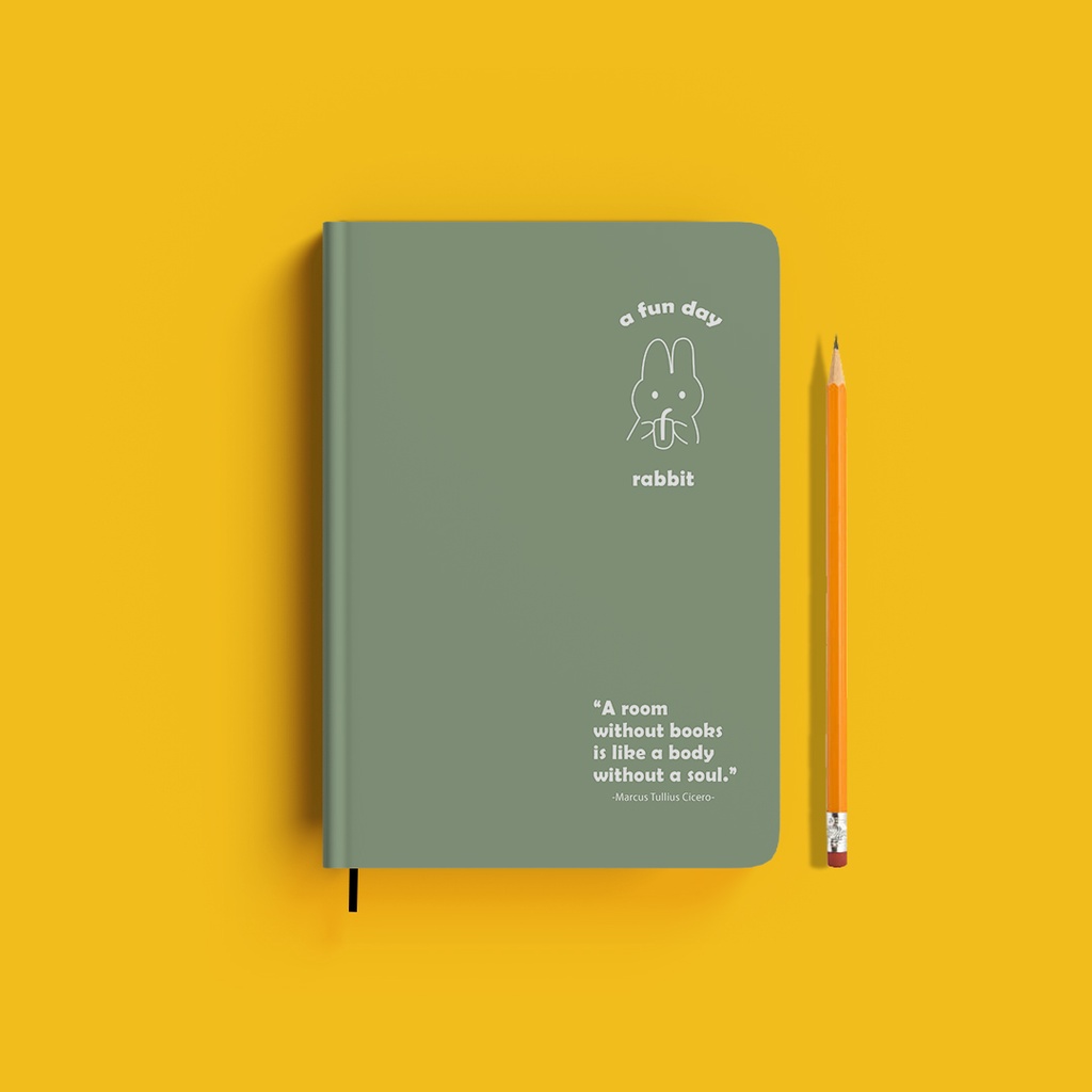 

Buku Catatan Aesthetic A5 100 Lembar Sampul Hardcover-Diary Notebook-HC14