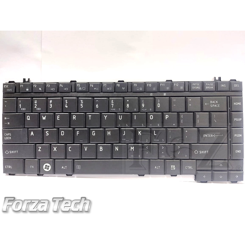 Keyboard TOSHIBA Tecra M11 Laptop Keyboard Toshiba Black US