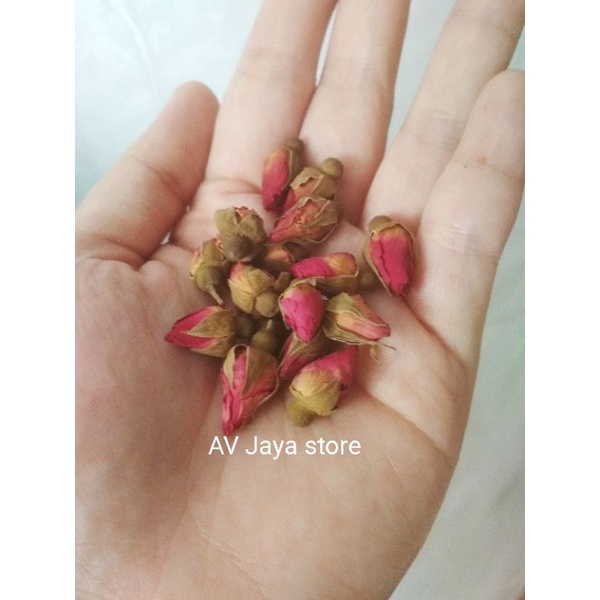 Teh Bunga Mawar Kering 50 gram  / dried rose pink buds