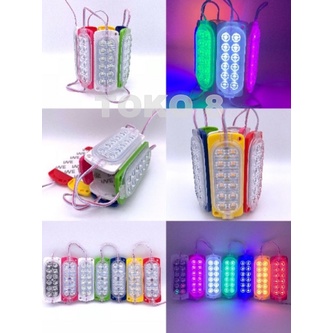 LED MODUL LAMPU 12 MATA SMD 2835 10438 12 VOLT DAN 24 VOLT ULTRASONIC WATERPROOF VARIASI NEON BOX