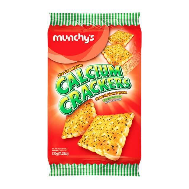 

BISKUIT MUNCHYS CALCIUM CRACKER 320G