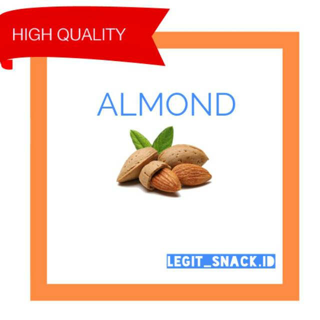 

Kacang Almond Panggang Milk 1 Kg