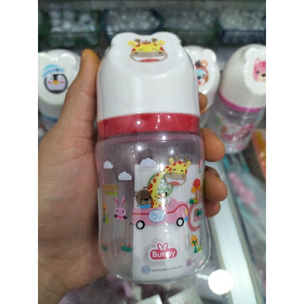 Botol Susu Wide Neck Karakter Lucu Berbadan Lebar/Bunny BPA Free 250 Ml /125 Ml ADW 3003/1503