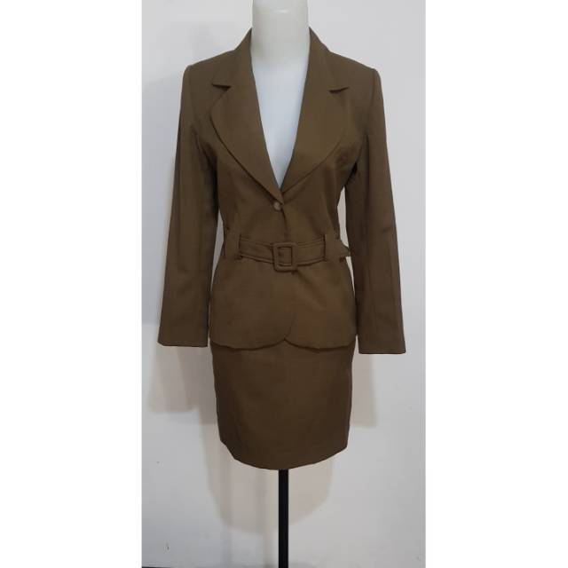 Preloved baju kerja setelan blazer & rok