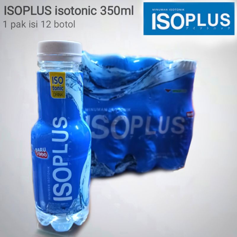 ISOPLUS minuman isotonik botol 350ml khusus gosend